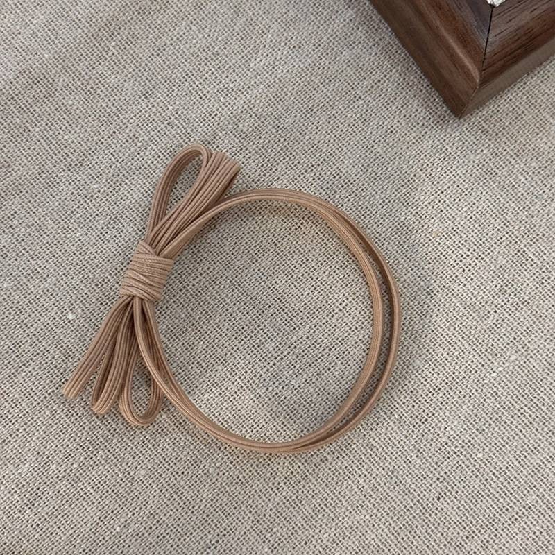 韓版小清新蝴蝶結髮圈 百搭 馬尾髮圈 髮繩 辮子髮圈 FA022-規格圖9