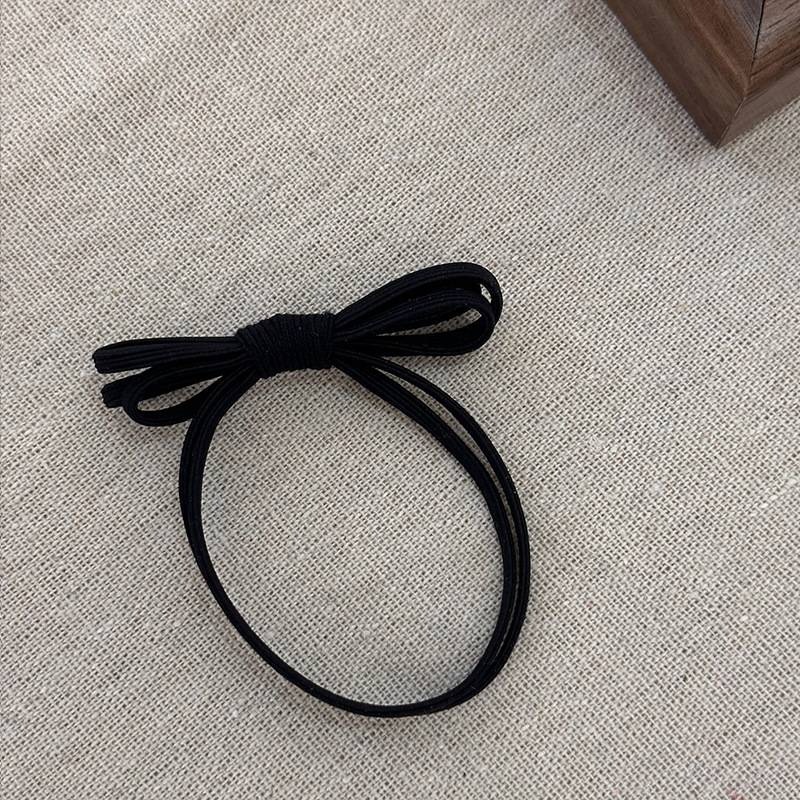 韓版小清新蝴蝶結髮圈 百搭 馬尾髮圈 髮繩 辮子髮圈 FA022-規格圖9