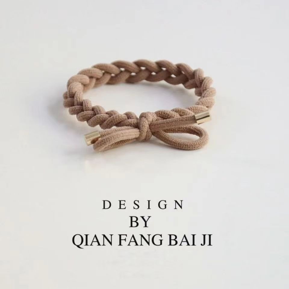 韓版小清新蝴蝶結髮圈 百搭 馬尾髮圈 髮繩 辮子髮圈 FA022-規格圖9