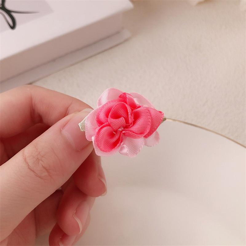 超仙森林系茉莉花小髮夾 鴨嘴夾 瀏海夾 3色可選 現貨供應-細節圖5