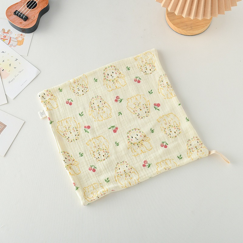 商檢合格 純棉小方巾 紗布手帕 幼稚園有掛鉤手帕 可挑款-規格圖9