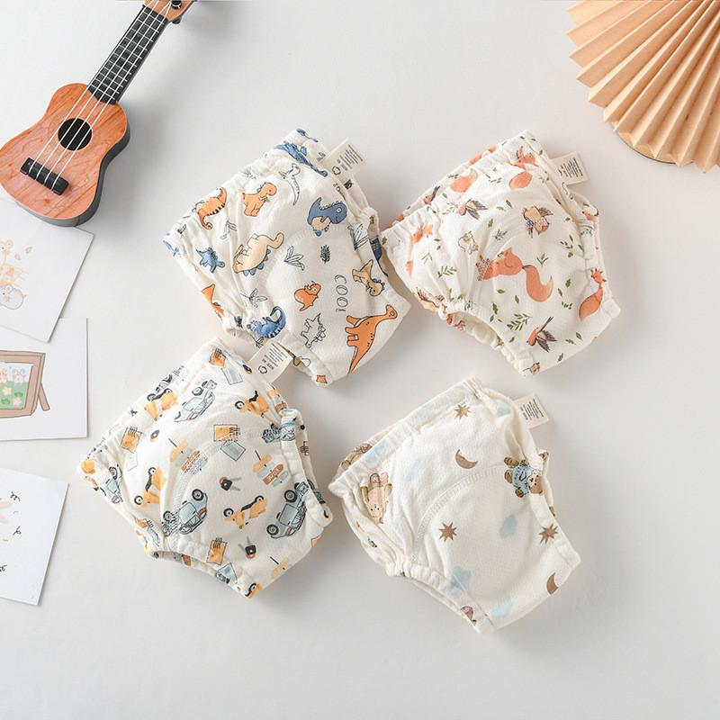 商檢合格 INS風網眼學習褲 洞洞學習褲 韓版全棉學習褲 4層紗學習褲-細節圖4