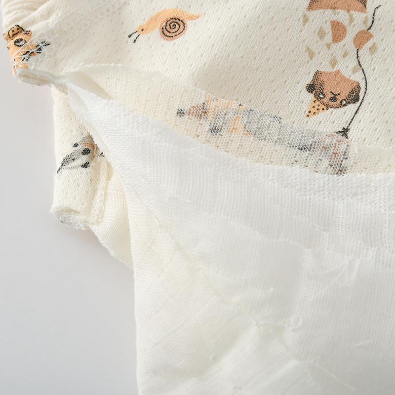 商檢合格 INS風網眼學習褲 洞洞學習褲 韓版全棉學習褲 4層紗學習褲-細節圖8