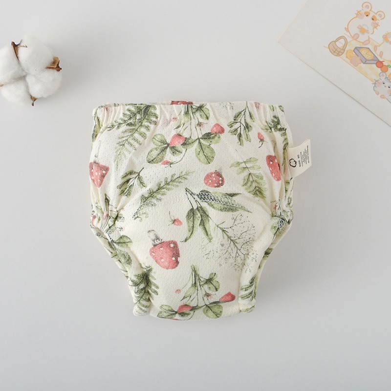 商檢合格 INS風網眼學習褲 洞洞學習褲 韓版全棉學習褲 4層紗學習褲-規格圖8