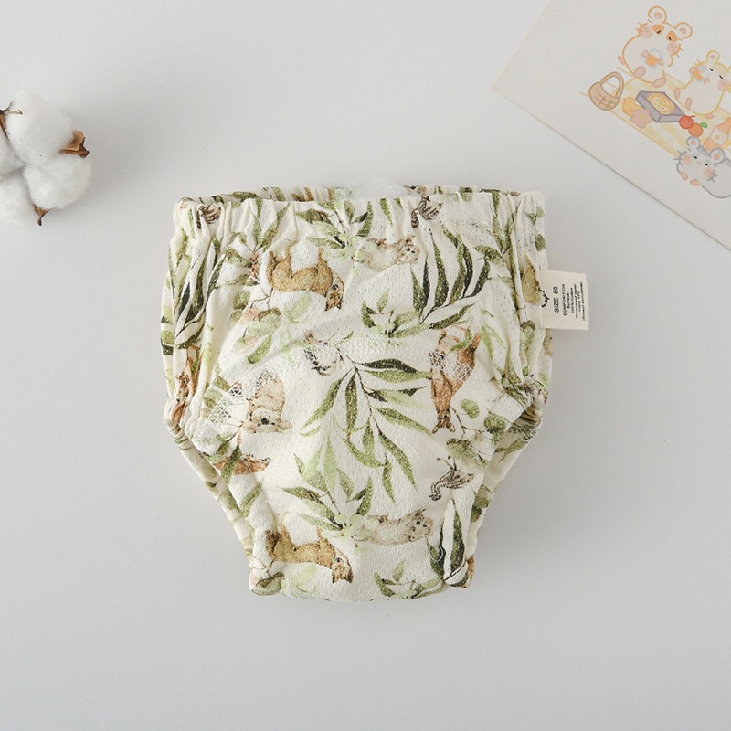 商檢合格 INS風網眼學習褲 洞洞學習褲 韓版全棉學習褲 4層紗學習褲-規格圖8