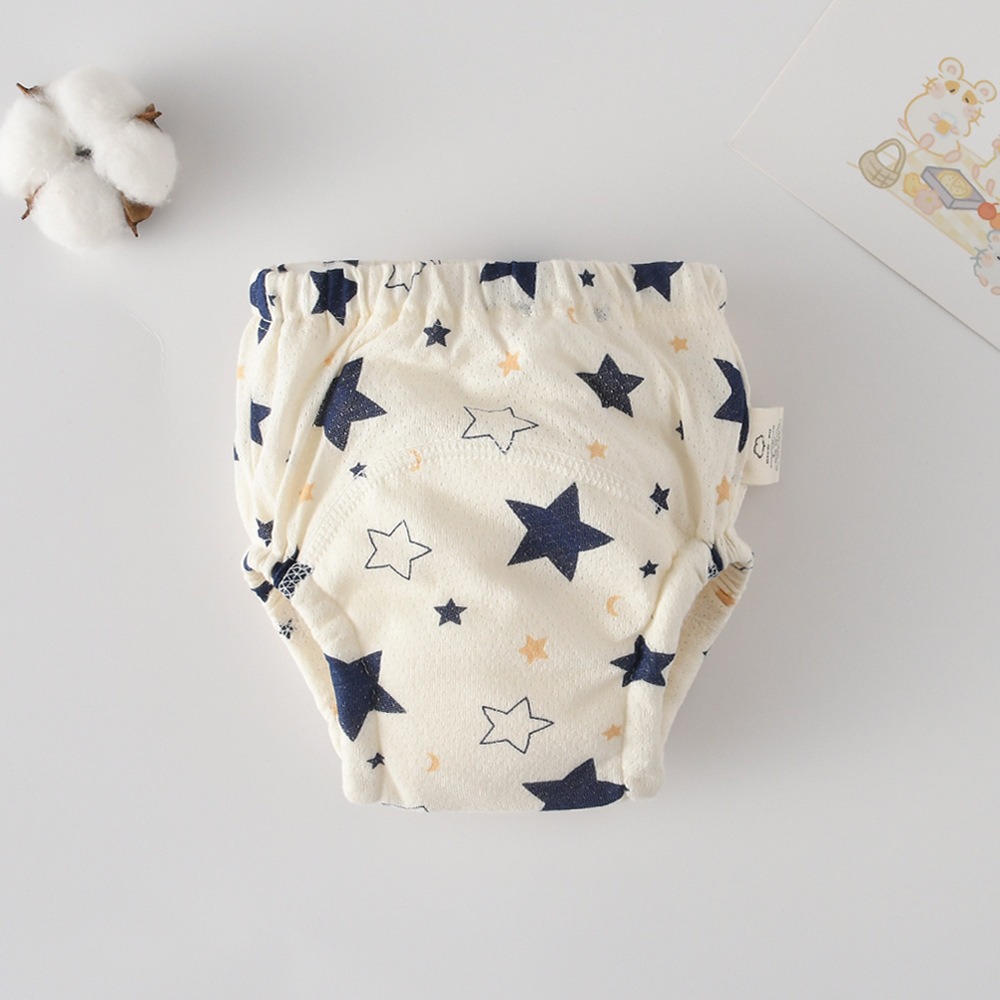 商檢合格 INS風網眼學習褲 洞洞學習褲 韓版全棉學習褲 4層紗學習褲-規格圖8