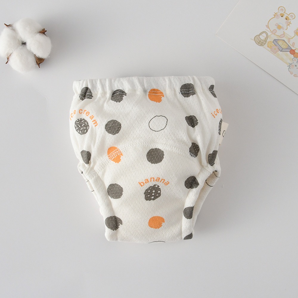 商檢合格 INS風網眼學習褲 洞洞學習褲 韓版全棉學習褲 4層紗學習褲-規格圖8