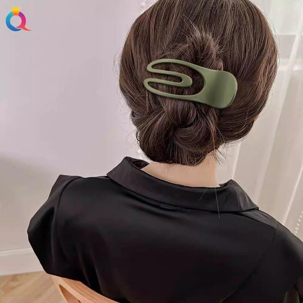 後腦杓盤髮夾 髮量少留髮過渡期可用 鴨嘴夾 台灣現貨 FA051-細節圖4