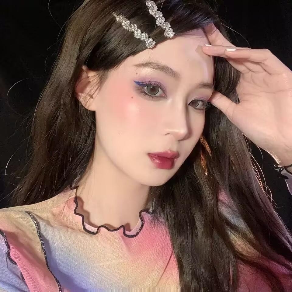 水鑽太陽花髮夾 花朵一字夾 瀏海夾 髮飾邊夾 台灣現貨-細節圖3