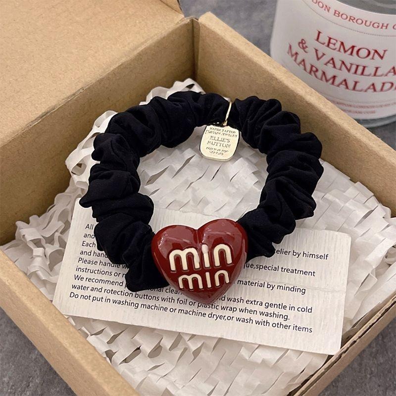 合金配件大腸髪圈 黑色髪圈 髪繩 4款可選 FA055-細節圖6