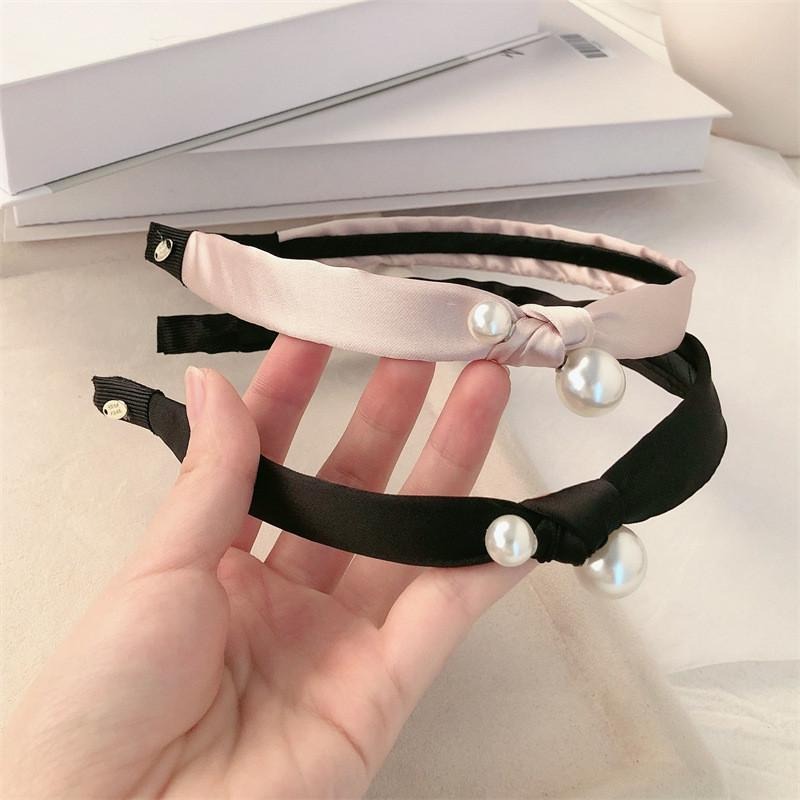 小香風珍珠髮箍 氣質髮箍 小公主髮箍 長髮女必備髮箍-細節圖2