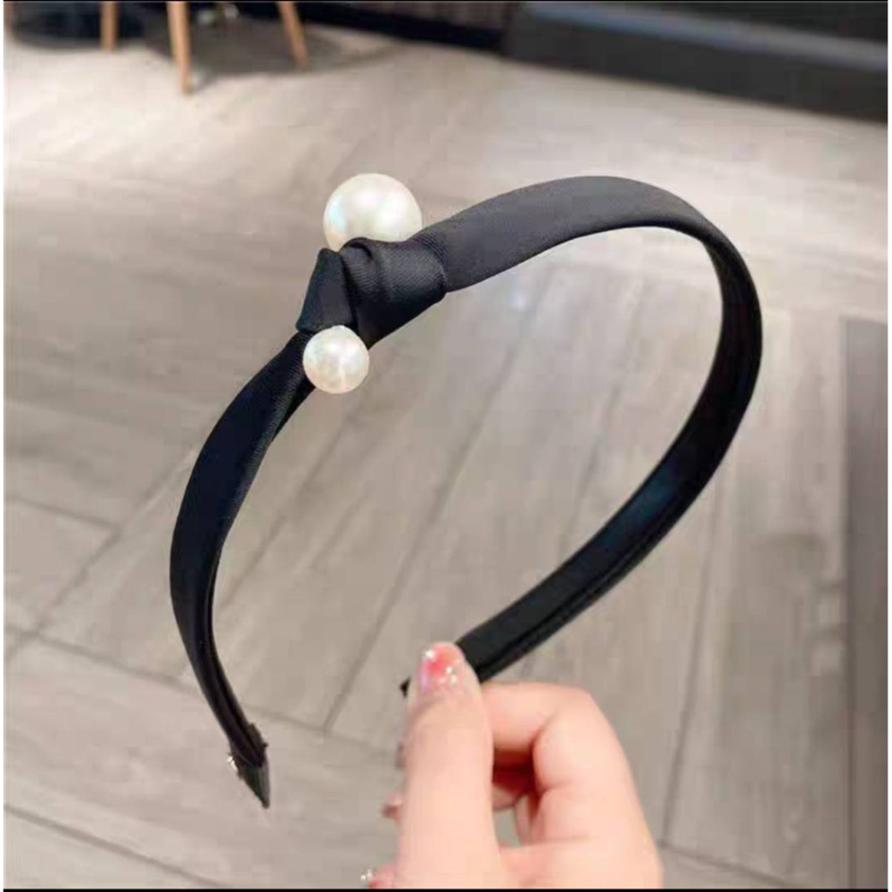 小香風珍珠髮箍 氣質髮箍 小公主髮箍 長髮女必備髮箍-規格圖6