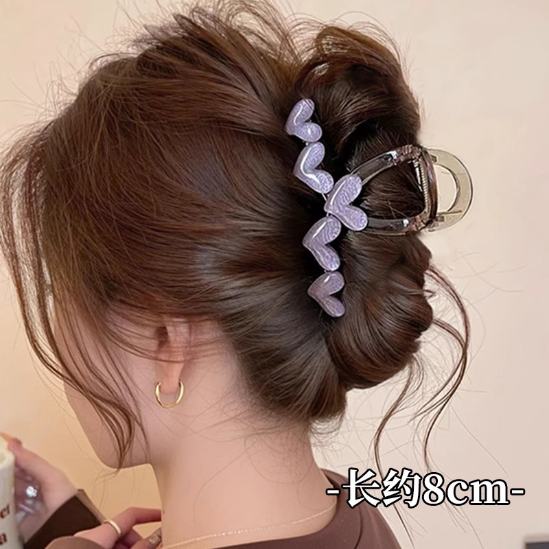 小號鯊魚夾 髮少適用鯊魚夾 小號抓夾 8CM大嘴夾-規格圖9