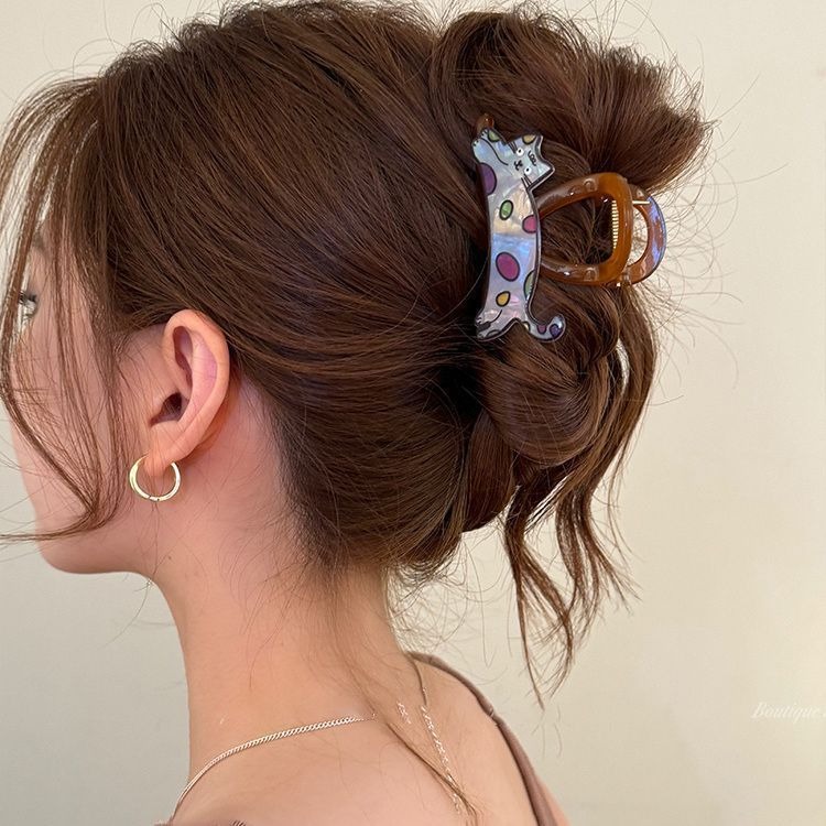 小號鯊魚夾 髮少適用鯊魚夾 小號抓夾 8CM大嘴夾-規格圖9