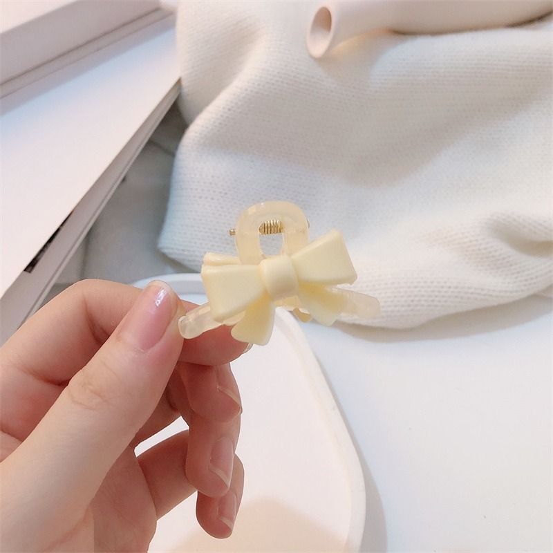 甜美雙面蝴蝶結髮夾 瀏海夾 側邊夾 瀏海抓夾 2色可選-規格圖6