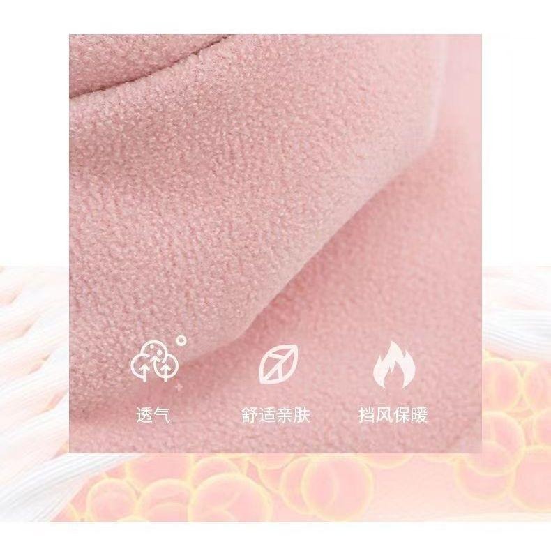 雙扣搖粒絨圍脖 保暖圍脖 防風圍脖 多功能圍巾 10色可選 WA029-細節圖3