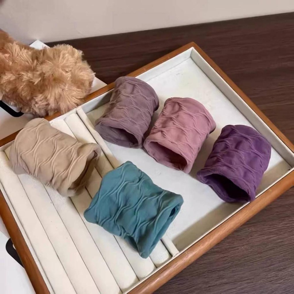 超彈力髮圈5件組 超寬版髮圈 不夾髮髮圈 3色可選-細節圖4