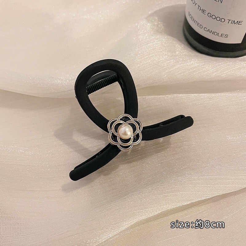 山茶花大抓夾 高級感氣質鯊魚夾 2款可選 FA031-規格圖5