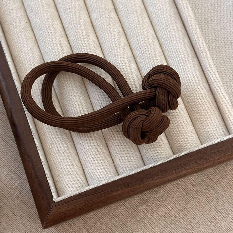 元氣甜心妹粗款雙邊圓球髮繩 橡皮筋髮繩 5色可選-細節圖6