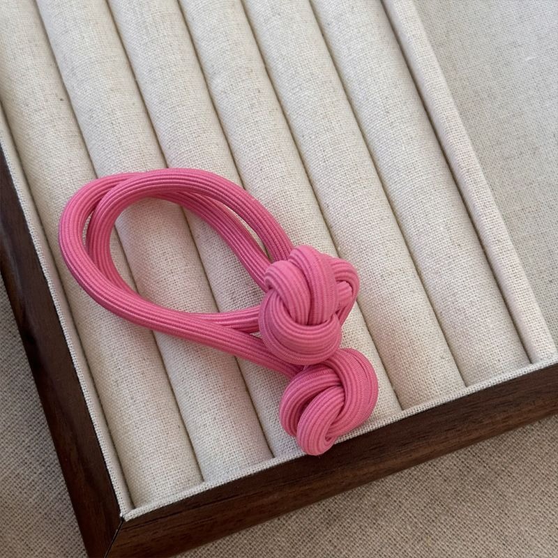 元氣甜心妹粗款雙邊圓球髮繩 橡皮筋髮繩 5色可選-規格圖7