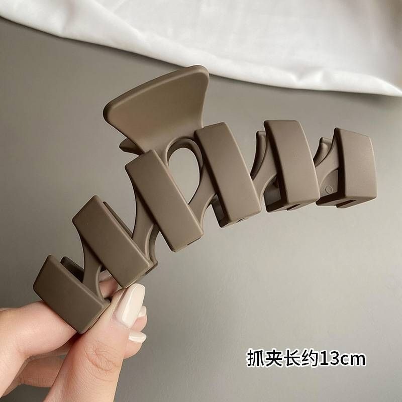 台灣現貨 FA015 大號N字夾 優雅抓夾 鯊魚夾 磨砂抓夾-規格圖8