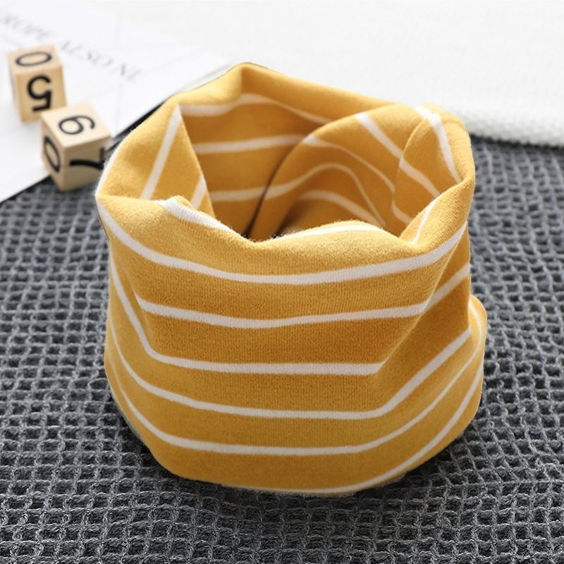 台灣現貨 韓版素色圍脖 條紋圍脖 親子圍脖 成人圍脖下單處-規格圖8