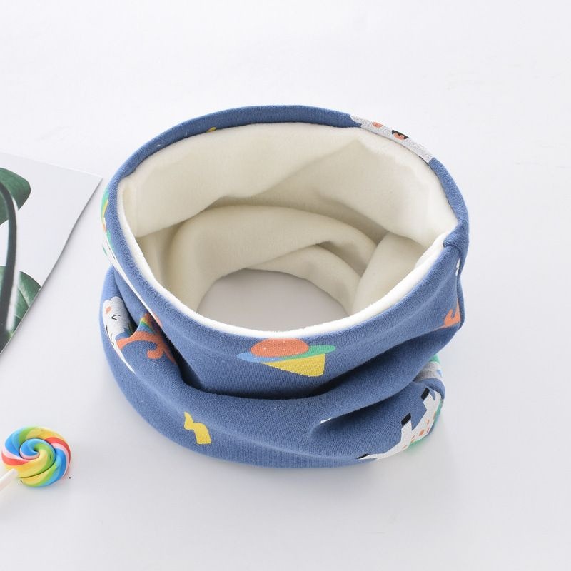 台灣現貨 韓版卡通圍脖 厚款圍脖 親子圍脖 兒童圍脖-規格圖8