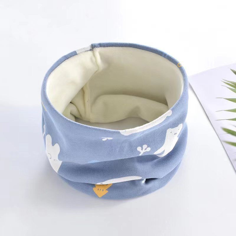 台灣現貨 韓版卡通圍脖 厚款圍脖 親子圍脖 兒童圍脖-規格圖8