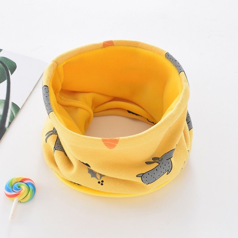 台灣現貨 韓版卡通圍脖 厚款圍脖 親子圍脖 兒童圍脖-規格圖8