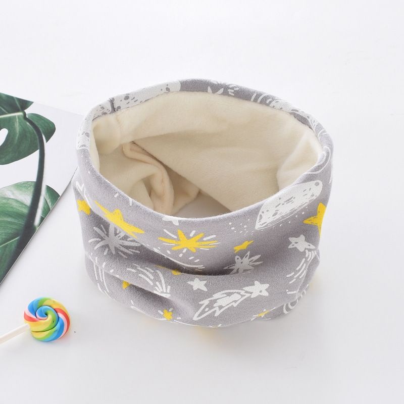 台灣現貨 韓版卡通圍脖 厚款圍脖 親子圍脖 兒童圍脖-規格圖8