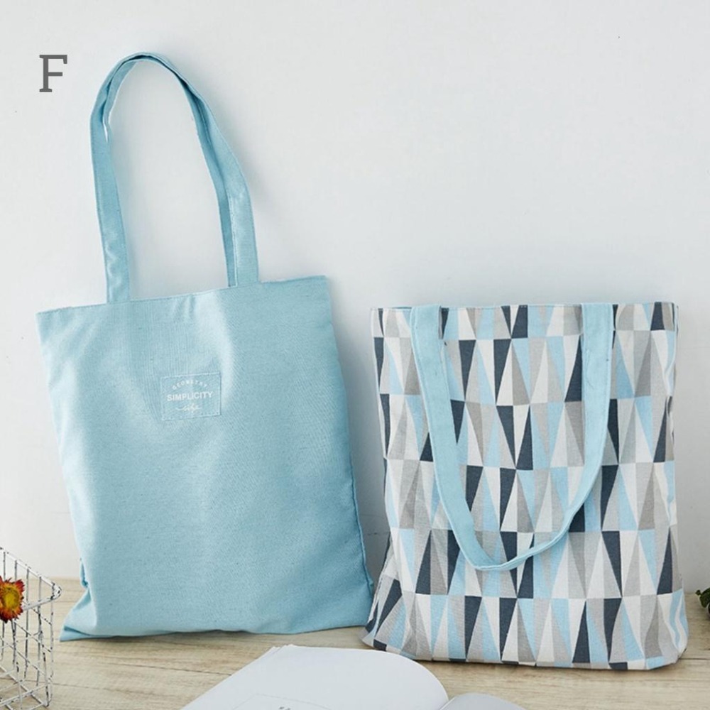 台灣現貨 布藝雙面包 布藝包 手提包 購物袋，40×36cm-細節圖6