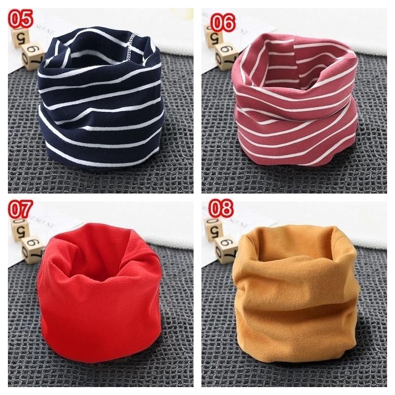 台灣現貨 韓版素色圍脖 條紋圍脖 親子圍脖 兒童圍脖 小孩款下單處-細節圖3