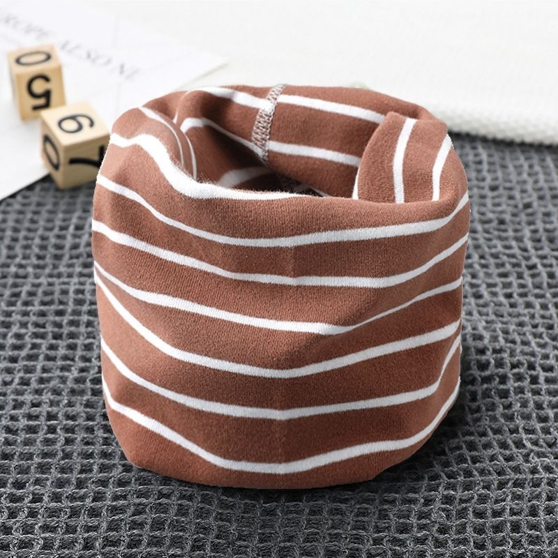 台灣現貨 韓版素色圍脖 條紋圍脖 親子圍脖 兒童圍脖 小孩款下單處-規格圖7