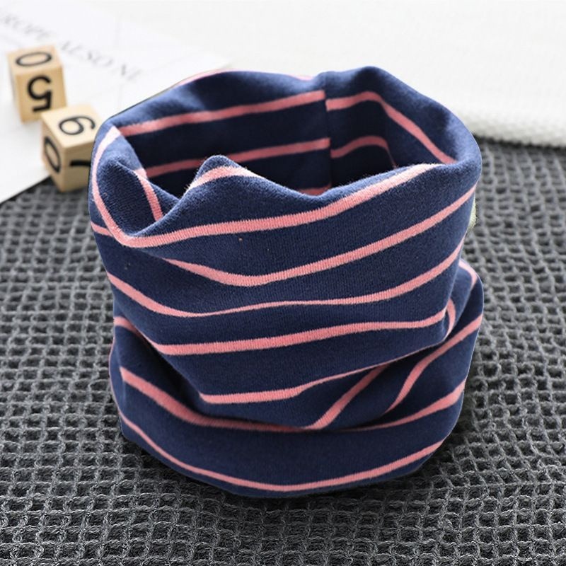 台灣現貨 韓版素色圍脖 條紋圍脖 親子圍脖 兒童圍脖 小孩款下單處-規格圖7