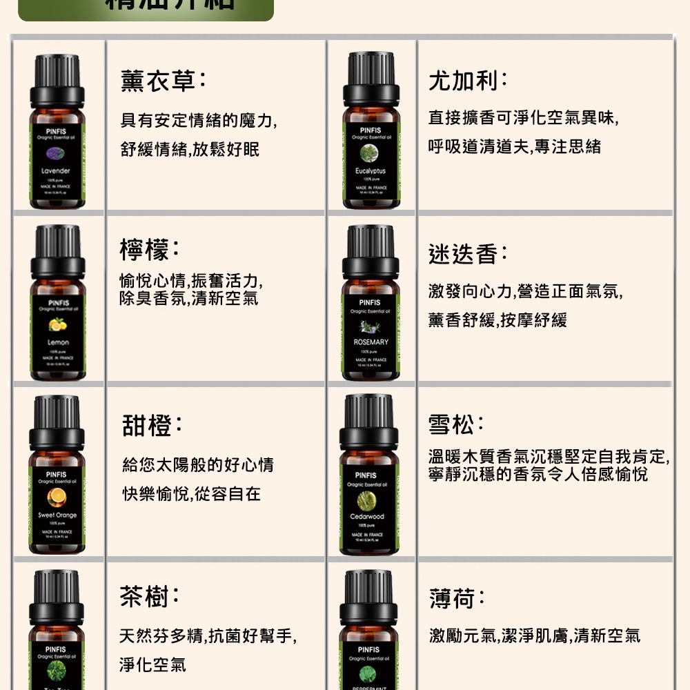 【品菲特PINFIS】法國有機茶樹純精油-歐盟Ecocert有機認證-1入(10ml)-細節圖6