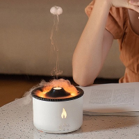 【品菲特PINFIS】火山煙圈精油香氛機 水氧機 擴香儀 加濕器(贈法國有機甜橙精油10ml)