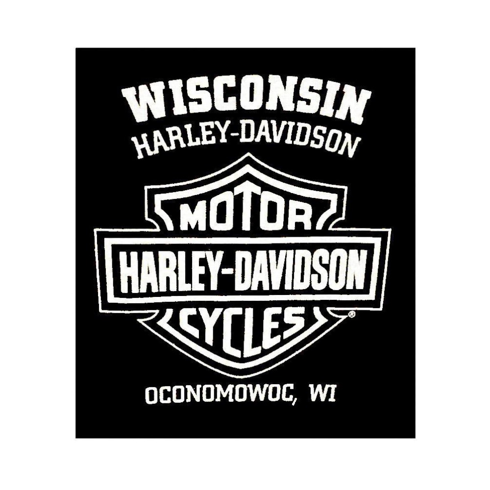 Harley-Davidson 哈雷機車 Steel Plate 短袖T恤 黑色 S-細節圖3