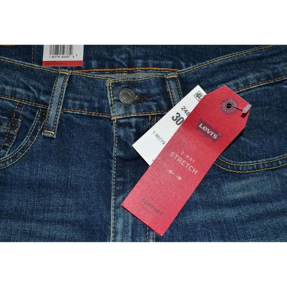 Levi＇s【30腰】519™極度緊身彈力牛仔褲 Extreme Skinny 248750042 全新 現貨-細節圖4