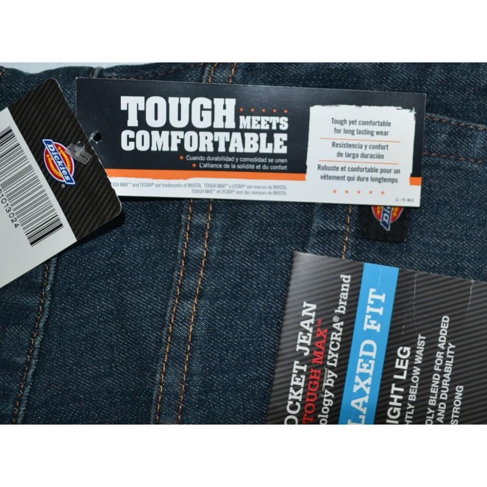 Dickies DP810THK 彈性 寬鬆直筒 五口袋牛仔褲【38腰】 有大尺碼 全新 現貨-細節圖6