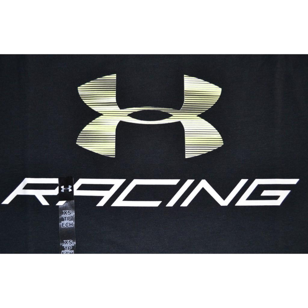 Under Armour【XS】【S】【M】Racing Pack 黑色 吸濕排汗 短袖T恤 13313246-細節圖5