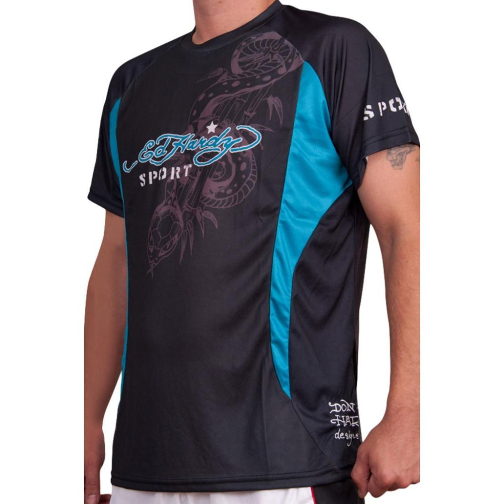 Ed Hardy【S】【M】【L】涼爽 透氣 運動短袖T 刺青 龍 鷹 蛇 保證正品 台灣未售 全新 現貨-細節圖2