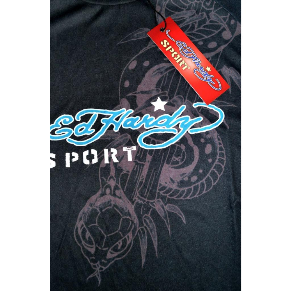 Ed Hardy【S】【M】【L】涼爽 透氣 運動短袖T 刺青 龍 鷹 蛇 保證正品 台灣未售 全新 現貨-細節圖5
