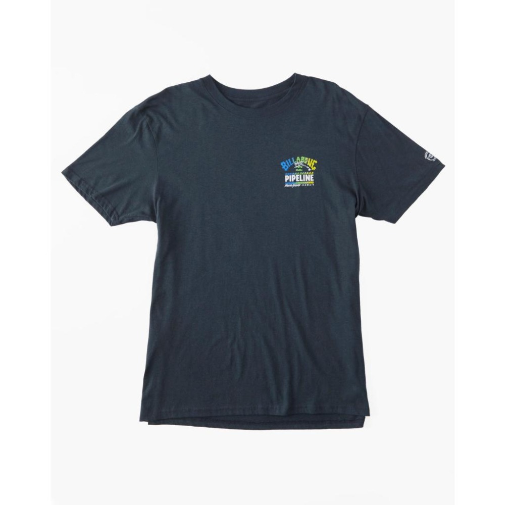 Billabong【S】【L】短袖T恤 Pro Pipeline 海軍藍 寬鬆款 衝浪紀念T ABYZT01905-細節圖5