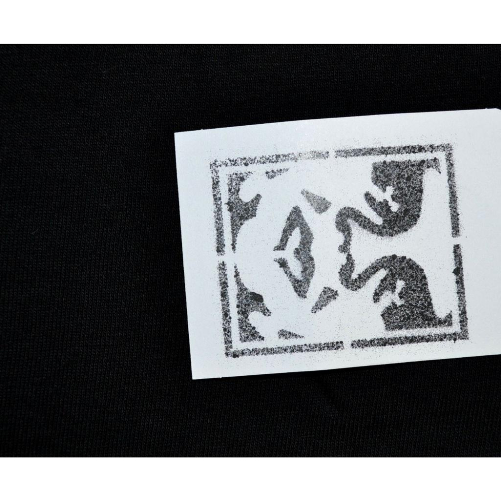 OBEY【S】美國潮牌 Better 短袖T恤 黑色 柔軟厚棉 全新 現貨 美國購入 保證正品-細節圖3