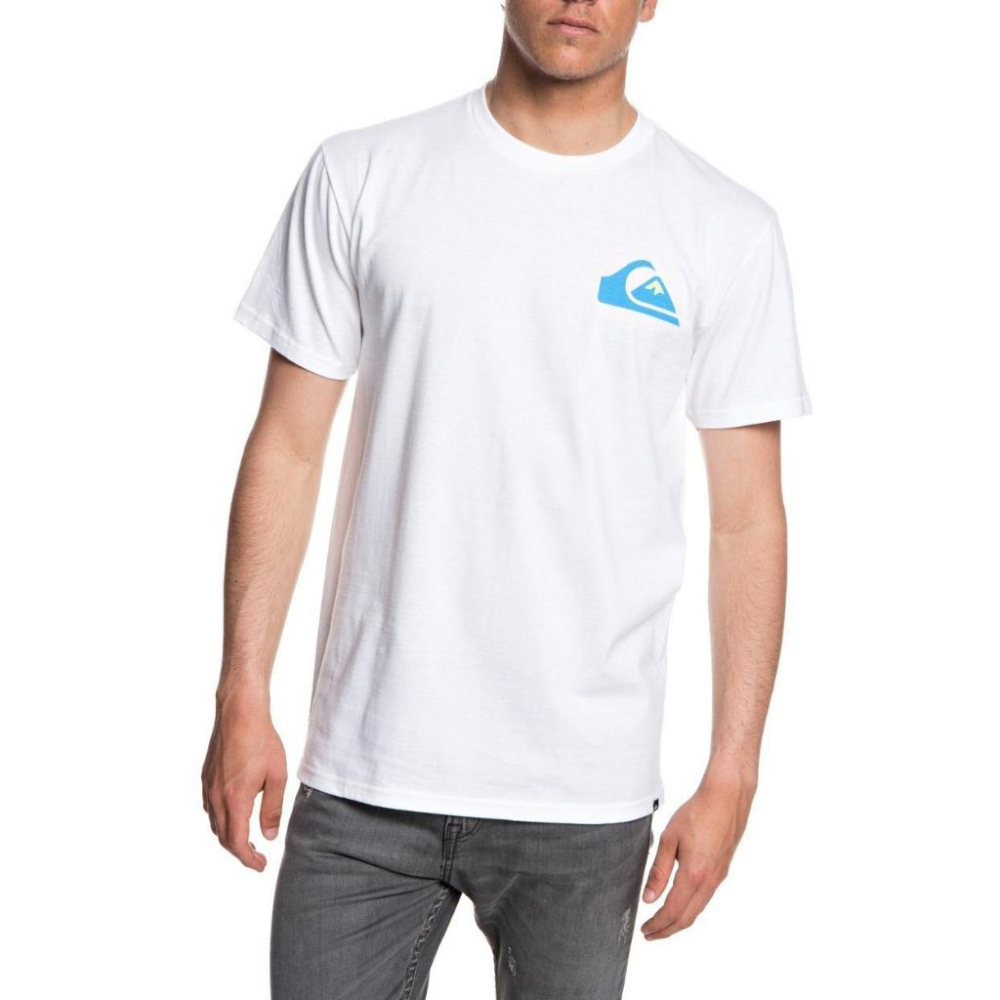 Quiksilver【S】Vice Versa 白色 短袖T恤 AQYZT05540 全新 現貨-細節圖2