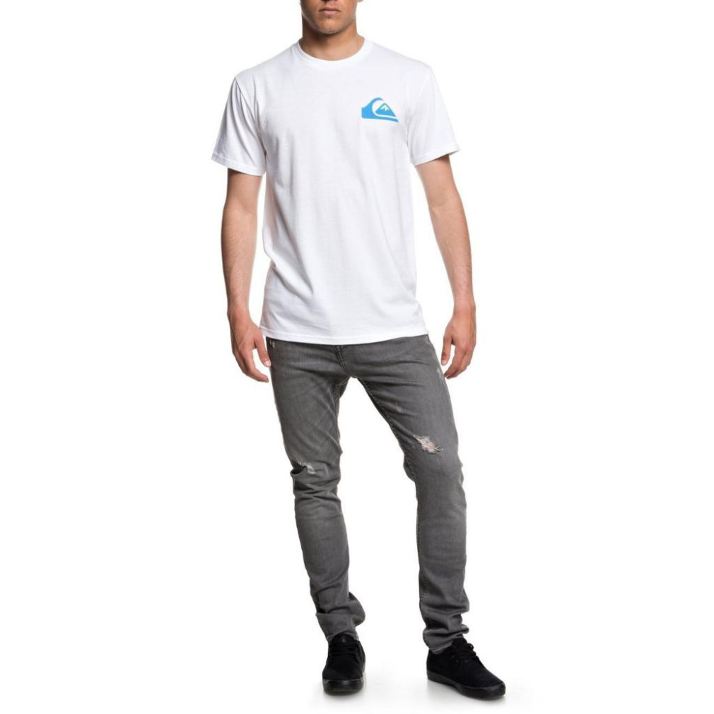 Quiksilver【S】Vice Versa 白色 短袖T恤 AQYZT05540 全新 現貨-細節圖3