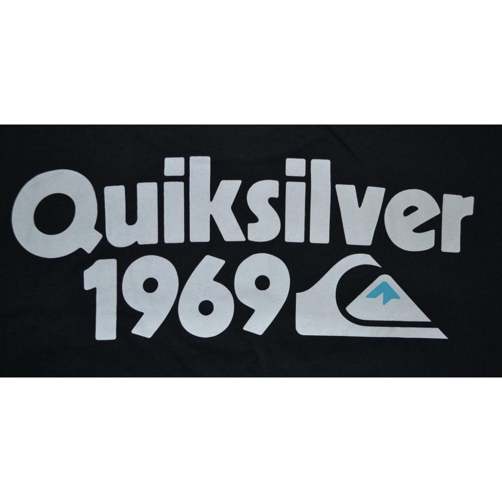 Quiksilver【S】【M】【L】短袖T恤 黑色 輕量有機棉 Impossible Island EQYZT0634-細節圖4