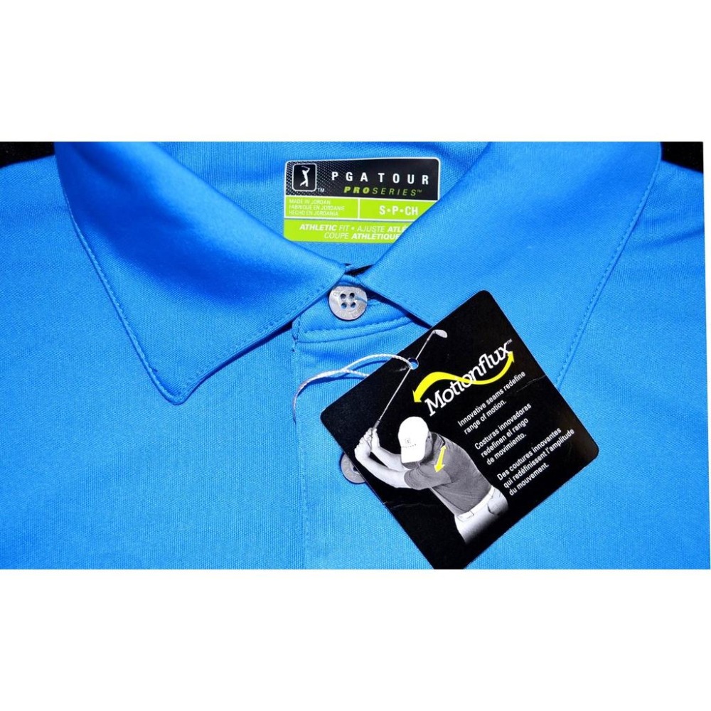 PGA TOUR 短袖高爾夫polo衫【S】機能 吸濕排汗 Gradient 漸層 現貨 保證正品-細節圖4