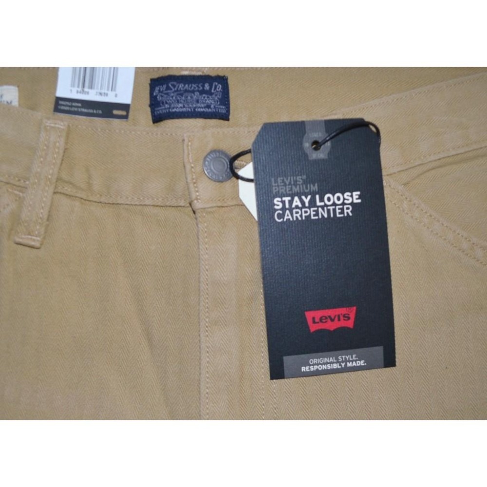 Levi＇s Premium CARPENTER寬鬆工作牛仔褲【32腰】【38腰】558490000-細節圖5