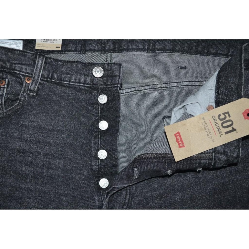 Levi＇s【38腰】501 ORIGINAL FIT 彈力 直筒牛仔褲 有大尺碼 005012882-細節圖4